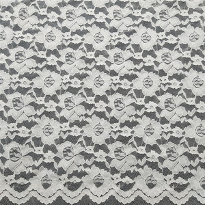 Dentelle française blanche en nylon tricoté, dentelle de luxe traditionnelle pour la décoration de la maison, décoration décontractée et utilisation pour les fêtes - Product Image 5
