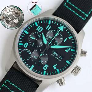 Reloj Mecánico de Lujo para Hombre, Icónico, con Esfera de 43 mm, Reloj Automático Royce, Cronógrafo, Acero Inoxidable, Estilo Piloto Clásico, ETA - Product Image 3