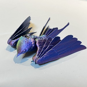 Oferta Especial: Decoración Navideña de Plástico Impresa en 3D, Diseño de Golondrina Articulada y Móvil, Estilo Animal, Ideal como Regalo - Product Image 5