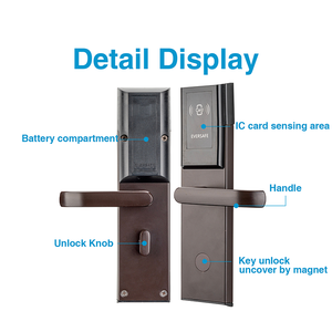 Chất lượng bán buôn hệ thống kỹ thuật số với phần mềm quản lý khách sạn với chìa khóa cơ khí khách sạn khóa thông minh với phần mềm khách sạn miễn phí - Product Image 5