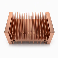 Service d'usinage CNC de dissipateurs thermiques en cuivre OEM directement de l'usine pour CPU, GPU, LED, radiateur de refroidissement de semi-conducteurs