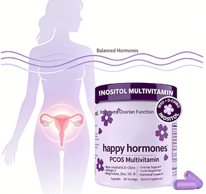 Hormonas Felices, Multivitamínico <span class=keywords><strong>para</strong></span> el Síndrome del Ovóni (SOS) |   Mioinositol <span class=keywords><strong>y</strong></span> D-Chiroinositol con <span class=keywords><strong>Zinc</strong></span> <span class=keywords><strong>y</strong></span> Vitamina D <span class=keywords><strong>para</strong></span> el Apoyo Hormonal <span class=keywords><strong>y</strong></span> Ovárico - Product Image 2