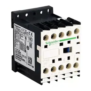 Nuevo ShineFo LC1K0910M7 TeSys K contactor 3P 440V 9A 1NO contacto auxiliar 220 a 230V AC abrazaderas de tornillo de bobina