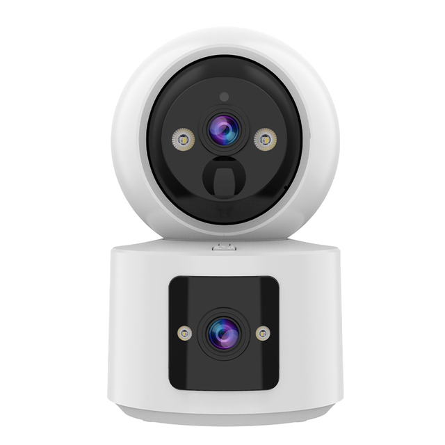 Indoor Dual Lens Wifi Security Baby IP Camera for Smart Home Security Monitoring