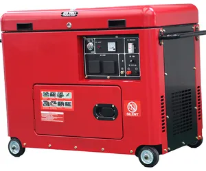 5KW Máy Phát Điện Diesel Im Lặng Điện Cầm Tay Thế Hệ KDE7500Q 50HZ