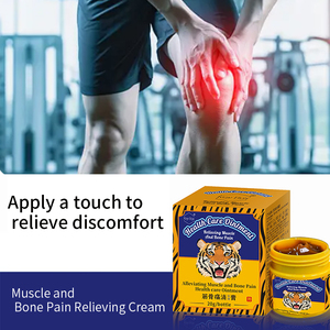 Crème à base de plantes <span class=keywords><strong>Tiger</strong></span> King certifiée CE de classe II pour le soulagement de la douleur nerveuse de l'articulation du genou et le traitement des blessures de la colonne lombaire dues à la goutte - Product Image 6