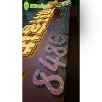 Lettres lumineuses LED RGB personnalisées XDsign Starry Sky, 3D, étanches, pour extérieur, signalétique, contrôlées par Bluetooth, certifiées CE, publicité