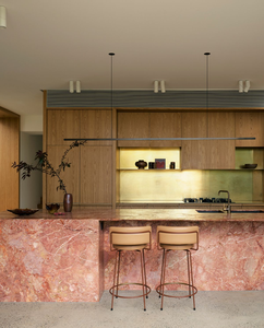 Mueble de Cocina Moderno de Roble con Puertas de Madera y Paneles de Contrachapado, Diseño Fácil de Limpiar - Product Image 5