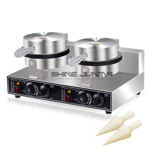 Macchina per Snack cina elettrica per gelato macchina per cialde in acciaio inossidabile commerciale creatore di coni per cialde - Product Image 3