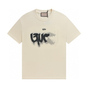 Productos para Dropshipping 2026 |   Camiseta de Algodón Grueso de Lujo Unisex GU en Oferta, Cuello Redondo Extra Grande, Personalizable, Lisa - Product Image 4
