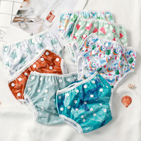 Couches de bain réutilisables pour bébé Couches de bain réglables pour bébé et nouveau-né