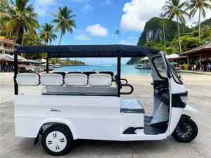 รถตุ๊กตุ๊กสามล้อรุ่นใหม่ยอดนิยม พร้อมเบาะนั่งด้านหลังหันหน้าเข้าหากัน เหมาะสำหรับ 8 ที่นั่ง รุ่นไทยและฟิลิปปินส์ - Product Image 4