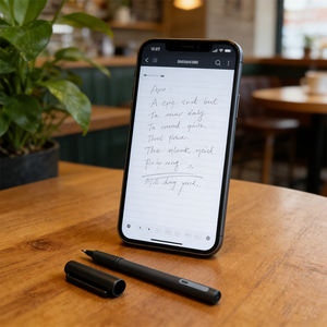 ปากกาอัจฉริยะ ZhuNiYunJi B-108 พร้อมระบบ AI รองรับการซิงค์ข้อมูล แอปพลิเคชันเฉพาะ รองรับการแปลหลายภาษา และการแปลงเอกสารจากลายมือเป็นไฟล์เอกสารที่แก้ไขได้ - Product Image 6