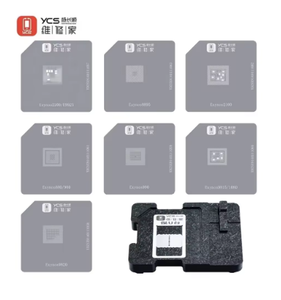 ชุดอุปกรณ์ปลูกชิป YCS BGA ชั่วคราว สำหรับ <span class=keywords><strong>iPhone</strong></span> Qualcomm HiSilicon MediaTek Samsung <span class=keywords><strong>CPU</strong></span> พร้อมตะแกรงเหล็กและสถานีปลูกชิป - Product Image 6
