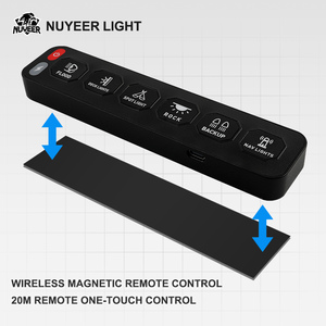 12V 24V phổ điều khiển không dây nhấp nháy chế độ chiếu sáng AUX <span class=keywords><strong>6</strong></span> gang bảng điều khiển chuyển mạch hộp điều khiển với ACC - Product Image 4