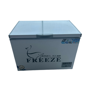Congélateur coffre commercial à double porte ouvertes 598L, 698L pour la cryopréservation profonde de la viande et des fruits de mer, idéal pour la réfrigération en supermarché. - Product Image 3