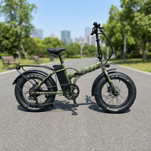 Bicicleta Eléctrica Plegable de 20 Pulgadas, 48V 1000W, Batería de Litio, 7 Velocidades, Neumático Ancho, Motor en la Rueda Trasera, Cuadro de Aleación de Aluminio, para Desplazamientos Diarios - Product Image 2