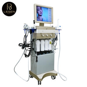 Máquina Facial Profesional 14 en 1 Hydra Beauty, Limpieza Profunda, Peeling Acuático, Microdermoabrasión con Punta de Diamante, Alta Frecuencia, para Salón - Product Image 6