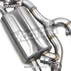 ท่อไอเสีย catback สำหรับ Audi S3 <span class=keywords><strong>2</strong></span>.0T 2015-2023ท่อสแตนเลสท่อไอเสียระบบท่อไอเสียรถยนต์หนีชิ้นส่วนรถยนต์ - Product Image 3