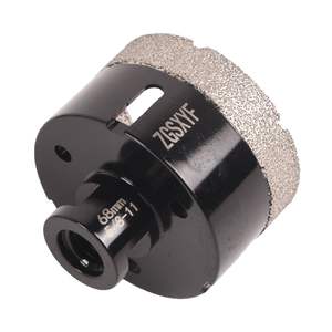 Juego de brocas de diamante de 20-68 mm, kit de sierra perforadora con soldadura al vacío para azulejos, vidrio, piedra, sierra perforadora de diamante profesional - Product Image 4