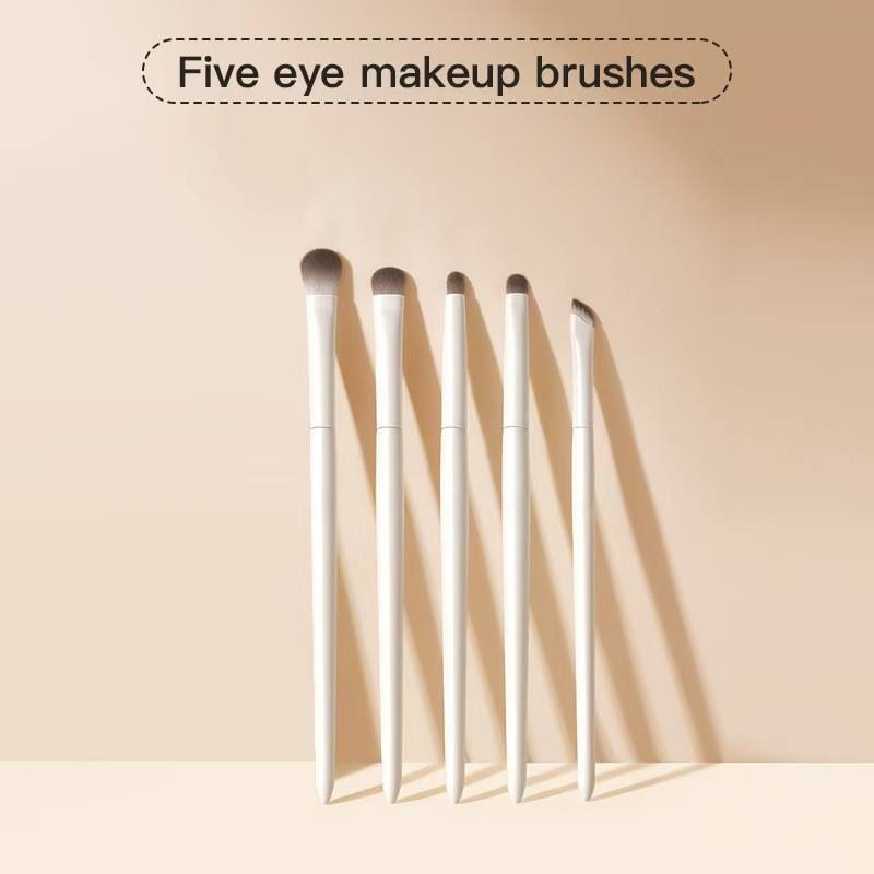 Ensemble de 5 pinceaux pour les yeux en porcelaine nuage.