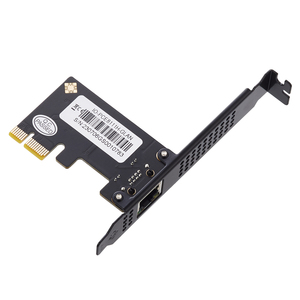 การ์ดเชื่อมต่อเครือข่าย Gigabit PCIe คุณภาพสูง 10/100/1000 Mbps Realtek RTL8111H พอร์ตเดียว สำหรับใช้งานกับเซิร์ฟเวอร์ แบบมีสาย 1 พอร์ต - Product Image 4