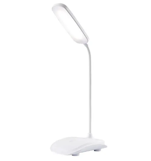 Charging USB Desk Lamp Three Color Temperature Dimming Touch Learning Desk Lamp Can Turn 360 Degrees