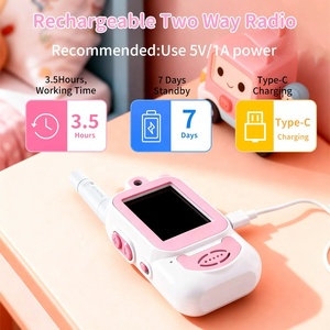 Walkie Talkie Mainan Anak Jarak Jauh Komunikasi Interkom Genggam Transmisi Nirkabel Set Walkie-talkie dengan Kamera - Product Image 6