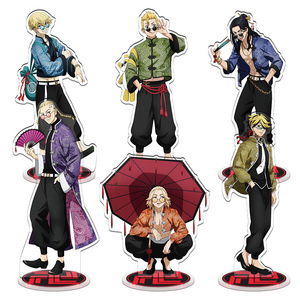 Japón Anime Tokyo Revengers acrílico soporte Modelo figura Cosplay placa titular Topper cumpleaños Fans Navidad escritorio decoración placa regalo - Product Image 1