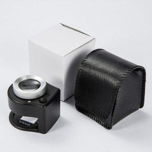 30x tất cả các kim loại dệt vải in Glass jewelers Loupe với 6LED tiền giấy kiểm tra ánh sáng quy mô kính lúp - Product Image 6