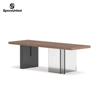 SpaceUnited Mobilier de bureau moderne en bois massif : Postes de travail et tables de salle de réunion