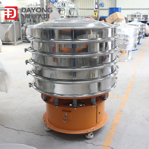 Criba Vibratoria Rotatoria de Grado Alimenticio para Harina, Almidón, Leche en Polvo, Especias, Filtrado Fino - Product Image 1