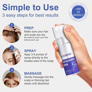 Spray Orgánico para el Crecimiento del Cabello Gentle Redensyl, Estimula los Folículos Pilosos, Vegano, Anti-Caída, <span class=keywords><strong>Bloqueador</strong></span> de DHT para Hombres y Mujeres - Product Image 6