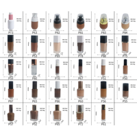 Fond de Teint Haute Qualité Maquillage Tenue 24h Végétalien Marque Privée Fini Mat Couvrance Totale