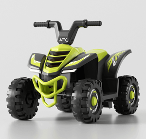 <span class=keywords><strong>Quad</strong></span> électrique pour enfants pas cher 6V, démarrage à un bouton, accélération par pédale, mini voiture jouet pour enfants de 3 à 8 ans - Product Image 1