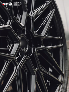 ล้ออัลลอยปลอมแปลงสำหรับ <span class=keywords><strong>Vossen</strong></span> <span class=keywords><strong>BMW</strong></span> <span class=keywords><strong>7</strong></span>ชุด G11 E65 F01 E38 735 740Li ขอบเว้าสีดำลึก18-26นิ้วสำหรับ3ชุด - Product Image 3
