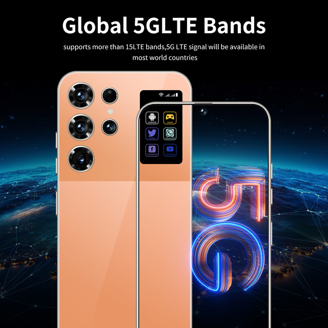 2026 New S26 Ultra 5G Smartphone | 16GB+1TB Mass Storage, Android 15 Global Version With Spanish Language