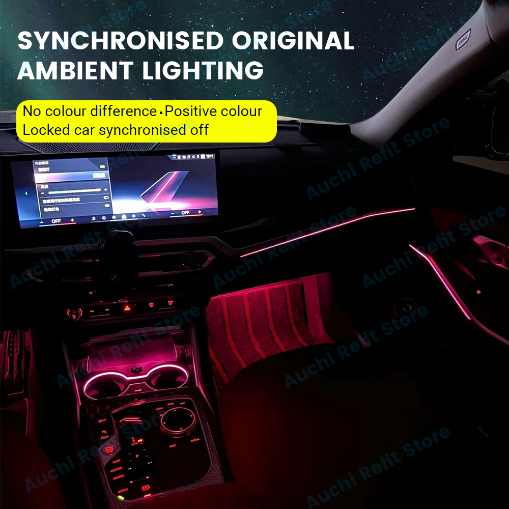 11 Colours LED Cup Holder Light for BMW 5 Series G30 G32 6GT 2018-2023 - Guangzhou Shangyazhi Tradin