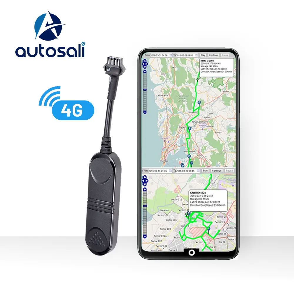 4G Easy To Install Mini Tracking Device GPS Navigator Locator Contact Car Insurance Customized Logo Gps Tracker GT08X