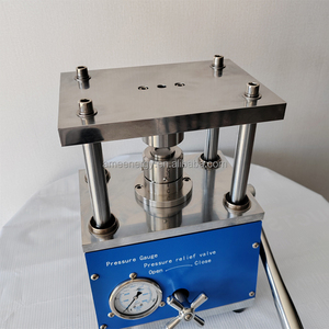 Cr2032/2016/2025 crimper Pin thủy lực nút đồng xu di động Uốn Tóc bồng niêm phong máy - Product Image 5