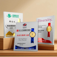 Plaques personnalisées Golf Medal Awards Hotel Honor Plate Sports Medal License Certificate Plaque Bending Trophy Desig Corporation