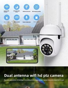 กล้องวงจรปิด A7 Wifi ความละเอียด 1080p Full HD 2 ล้านพิกเซล พร้อมไฟส่องกลางคืน บันทึกวิดีโอแบบวนซ้ำอัตโนมัติ ขายดี - Product Image 1