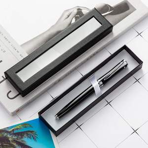 Wholesale High Quality Luxury Ball Boxes Print Logo Clear Pvc Windowed Packing <b>Box</b> <b>Empty</b> Paper Pen <b>Gift</b> - Product Image 3