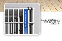 Cages à oiseaux en fer, grande taille, pour usage domestique, avec conception anti-évasion, pour perroquets, mynas, calopsittes, tourtereaux, pigeons