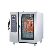 Circulation d'air chaud de four électrique d'acier inoxydable 304 commercial pour l'équipement de boulangerie lavable de volaille de canard de poulet rôti