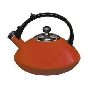 3.0L huýt sáo men kim loại ấm trà Ấm đun nước với màu sắc tùy chỉnh & logo chịu nhiệt máy rửa chén an toàn - Product Image 3