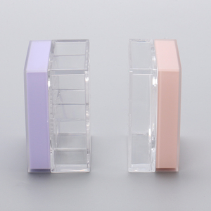 Mỹ Phẩm Trang Điểm Bột Bao Bì <span class=keywords><strong>Container</strong></span> Vuông Rỗng Nhựa Lỏng Bột Jar Với Sifter - Product Image 3