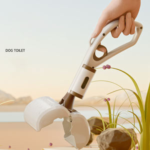 Más Popular Dog Pooper Scooper Walking Dog Portable Toilet Shit Clip Portable Eco-Friendly Dog Poop Scooper con mango largo - Product Image 4