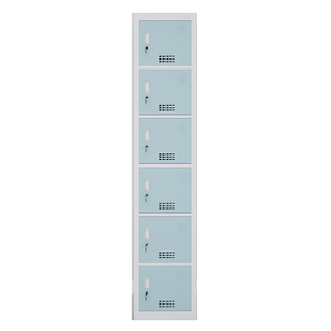 3 Door Metal <b>Clothes</b> <b>Cupboard</b> Cabinet Key Locker Metal 3 Door Clothing Locker Cabinet Armadietto Spogliatoio Cantiere - Product Image 6