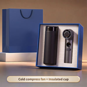 Idées de cadeaux promotionnels : ventilateur rafraîchissant, bouteille d'eau, ensemble de cadeaux de <span class=keywords><strong>voyage</strong></span>, cadeau luxueux pour la coopération commerciale - Product Image 4